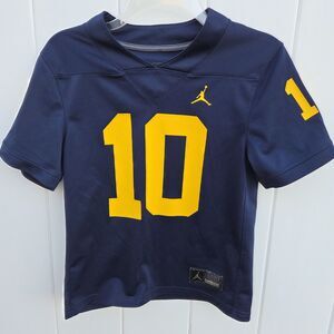 Jordan Michigan Wolverines Tom Brady Jersey YOUTH Small NCAA Football